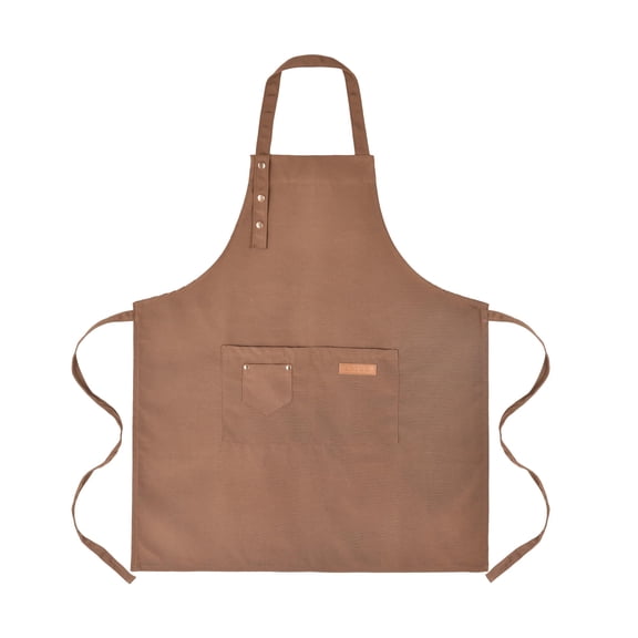 DOVACKA Art Apron with Pockets, Adjustable Buckle Straps for Men Women, Painting Pottery Baking Kitchen Chef Cooking