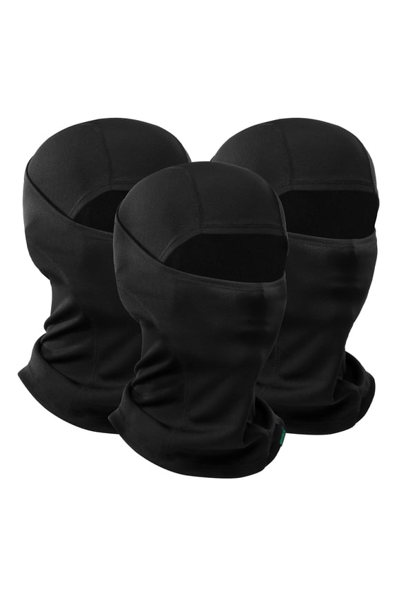 Balaclava Ski Mask 3 Pieces Full Face Cover for Men and Women Breathable Full Face Mask for Skiing Outdoor Sports