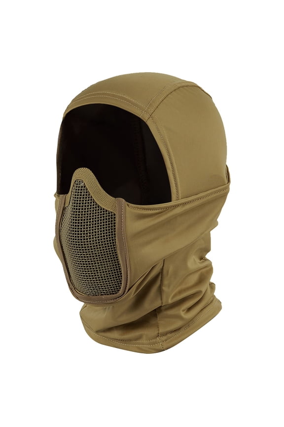 Breathable Mesh Balaclava Face Mask, Full Face Protection Tactical Mask with UV Protection for Men Women Outdoor Sports