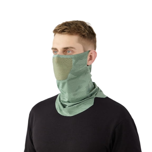 DOVACKA Ice Silk Cooling Balaclava Face Mask, UPF 50+ Sun Protection Neck Gaiter for Men Women Outdoor Sports