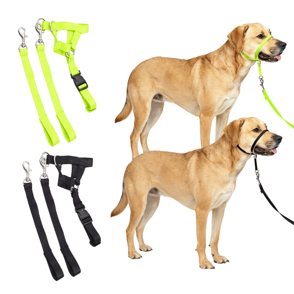 DOVACKA Lightweight Adjustable Dog No Pull Headcollar, Padded Training Halter