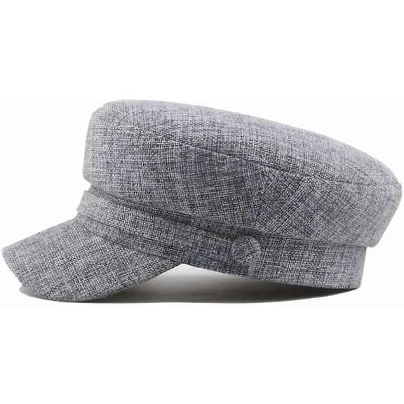 DOVACKA Newsboy Hats for Women, Fashion Newsboy Cap Bakerboy Cabbie Gatsby Pageboy Visor Beret Hat。 Grey