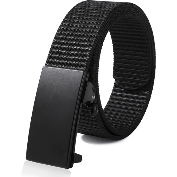 DOVACKA Adjustable Nylon Sport Belt for Kids, Metal Buckle Belt for Boys Girls, Golf Baseball Softball, Daily & School Uniform Wear