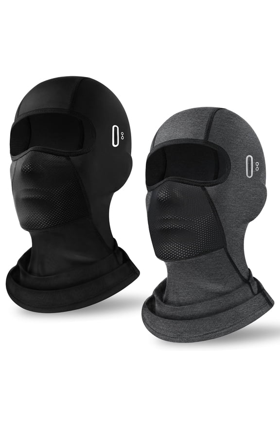 Summer Cooling Balaclava Face Mask with Glasses Holes, Breathable UV Sun Protection for Men Women Motorcycle Work Ski