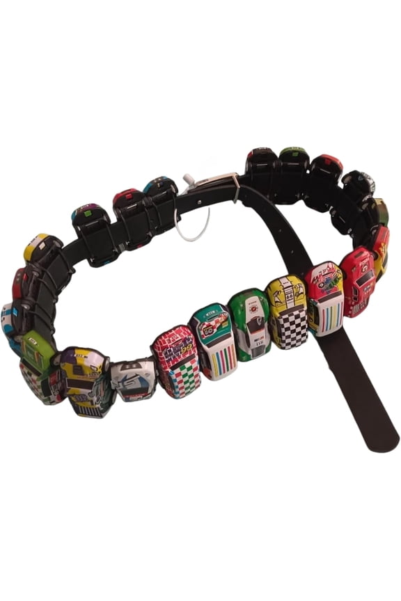 Toy Car Cute Y2k Belt Retro Vintage 2000s Fancy Belts Women Trendy Goth Accessories Emo Grunge Streetwear