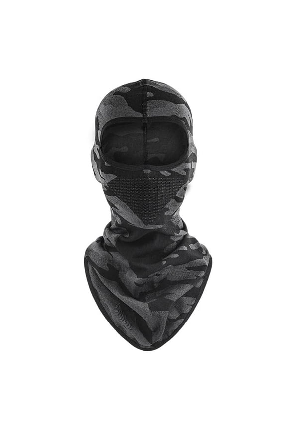 Unisex Thick Tactical Balaclava Face Mask, Thermal Windproof Dustproof UV Protection Bandana for Motorcycle Cycling