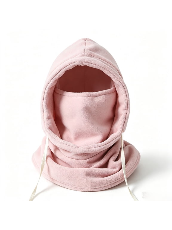 Windproof Fleece Lined Balaclava Face Mask, Thermal Winter Ski Hood for Motorcycle Cycling, Breathable Warm Neck Warmer for Cold Weather, Cozy Outdoor Gift