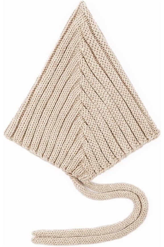 Handmade Wool Knit Elf Baby Hat, Unisex Newborn Beanie Bonnet, Warm Skin-Friendly Photography Prop Gift for Boys Girls