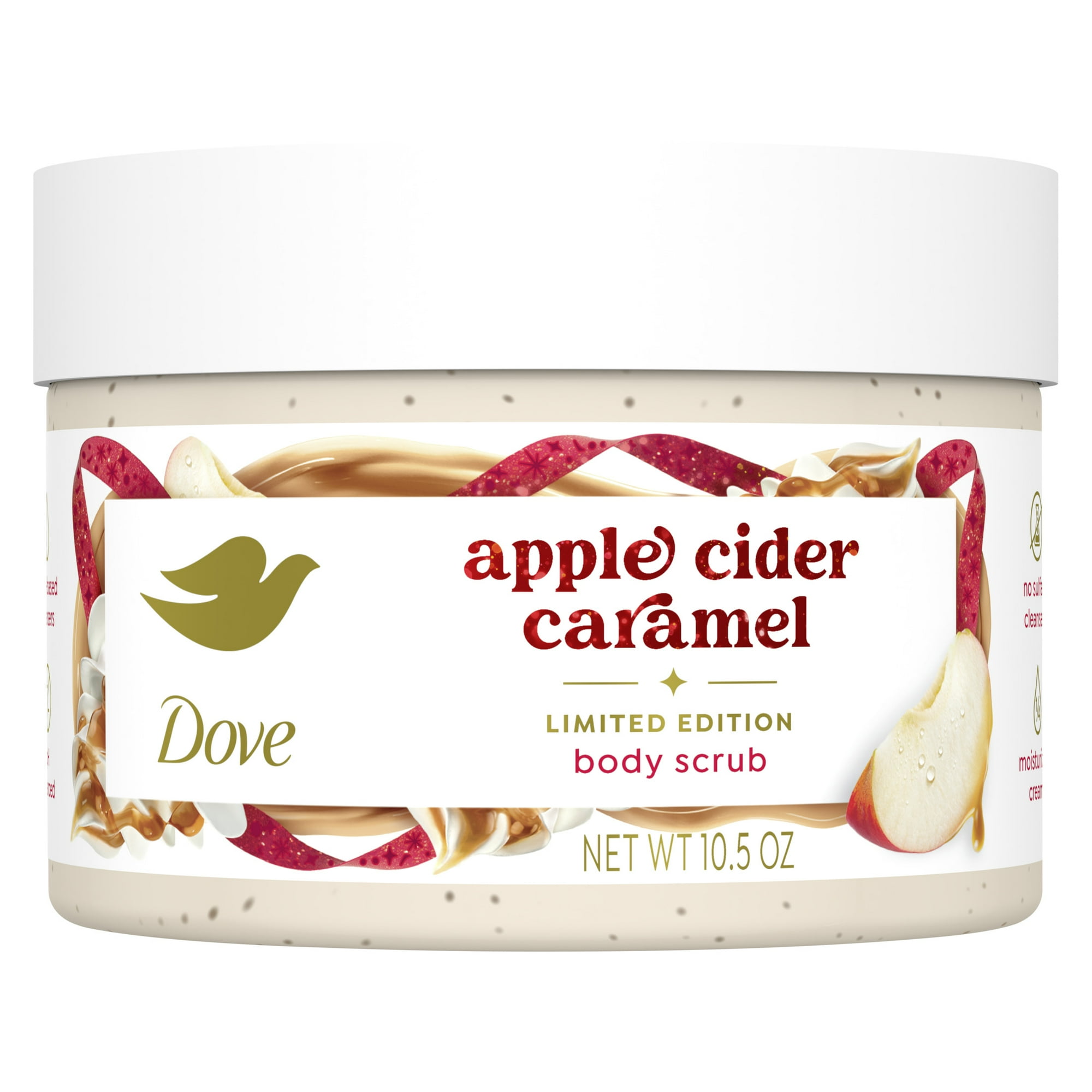 Dove Body Scrub Apple Cider Caramel