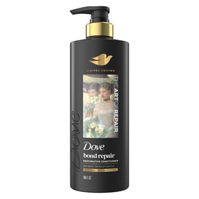 Dove Limited Edition Bond Repair Conditioner, for damaged, brittle, dull hair with breakage, for Hair Reborn, Like Fine Art Restored, 18 fl oz