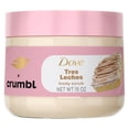thumbnail interactive-video image 1 of Dove & Crumbl Limited Edition Body Scrub Tres Leches 15 OZ, 1 of 12