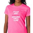 thumbnail image 1 of Notary Support Cancer Awareness T-Shirt – “Stamp Out Cancer - Notaries Supporting the Fight” 100% Cotton Unisex Tee, Charity Shirt, 1 of 1