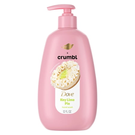 Dove Crumbl Limited Edition Liquid Hand Soap Key Lime Pie Cleanses & Nourishes Hands, 12 fl oz