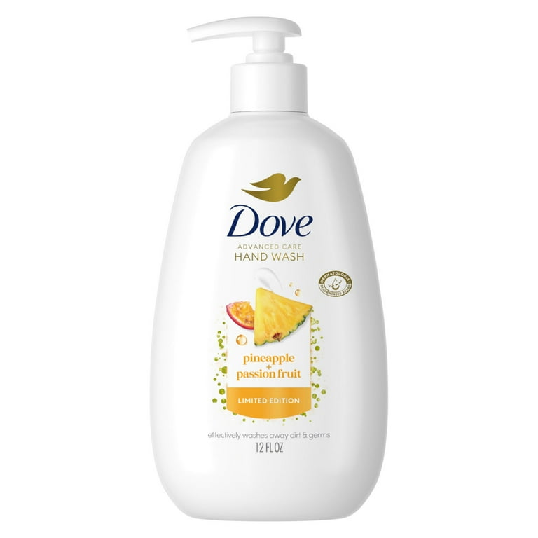 dove  Dove Limited Edition Liquid Hand Soap Pineapple & Passionfruit 12