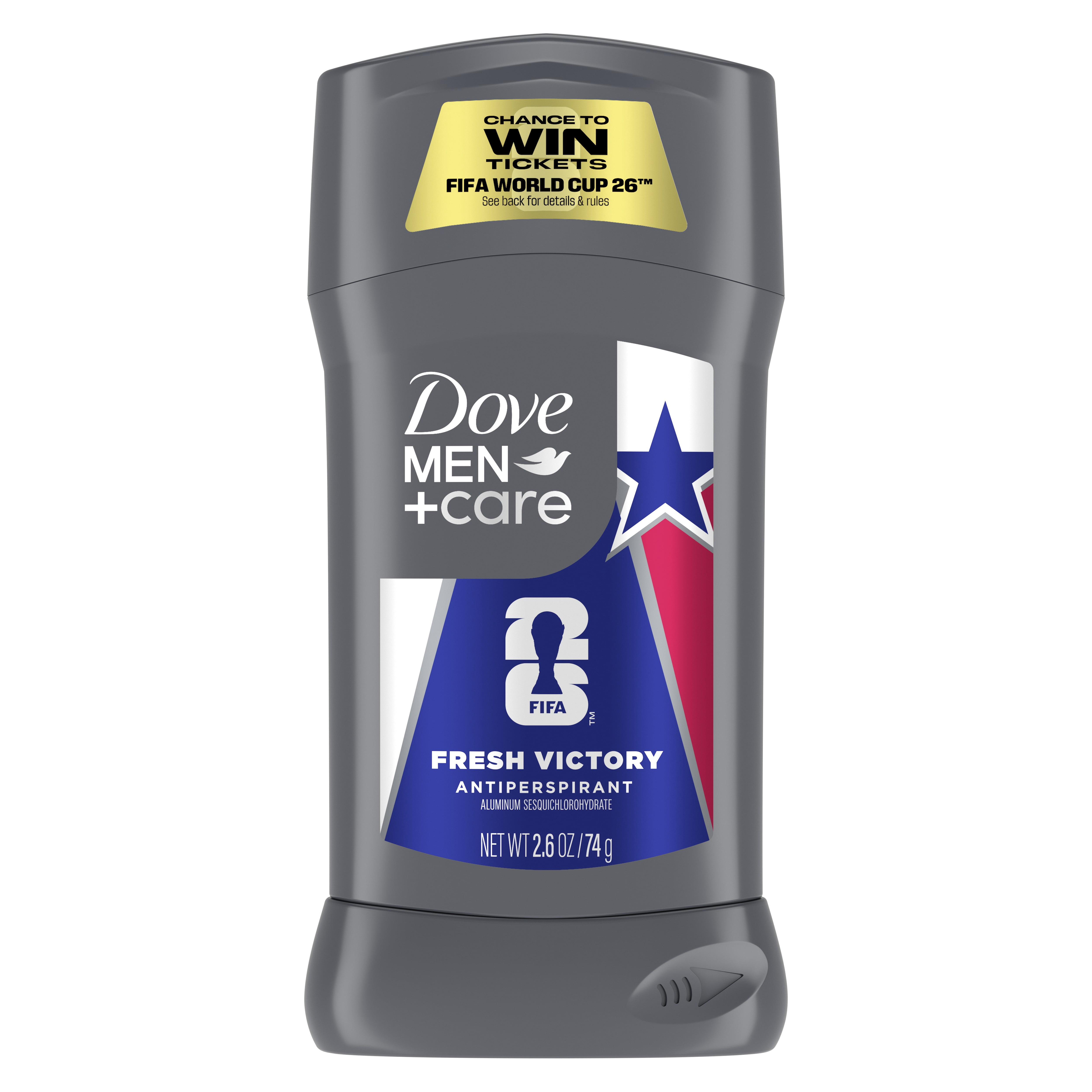 DOVE MEN + CARE IS FRESH VICTORY 2.6 OZ. FIFA