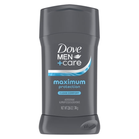 Dove Men+Care Invisible Solid Stick Maximum Protection Clean Comfort 96-Hour Comfort ,2.6 oz