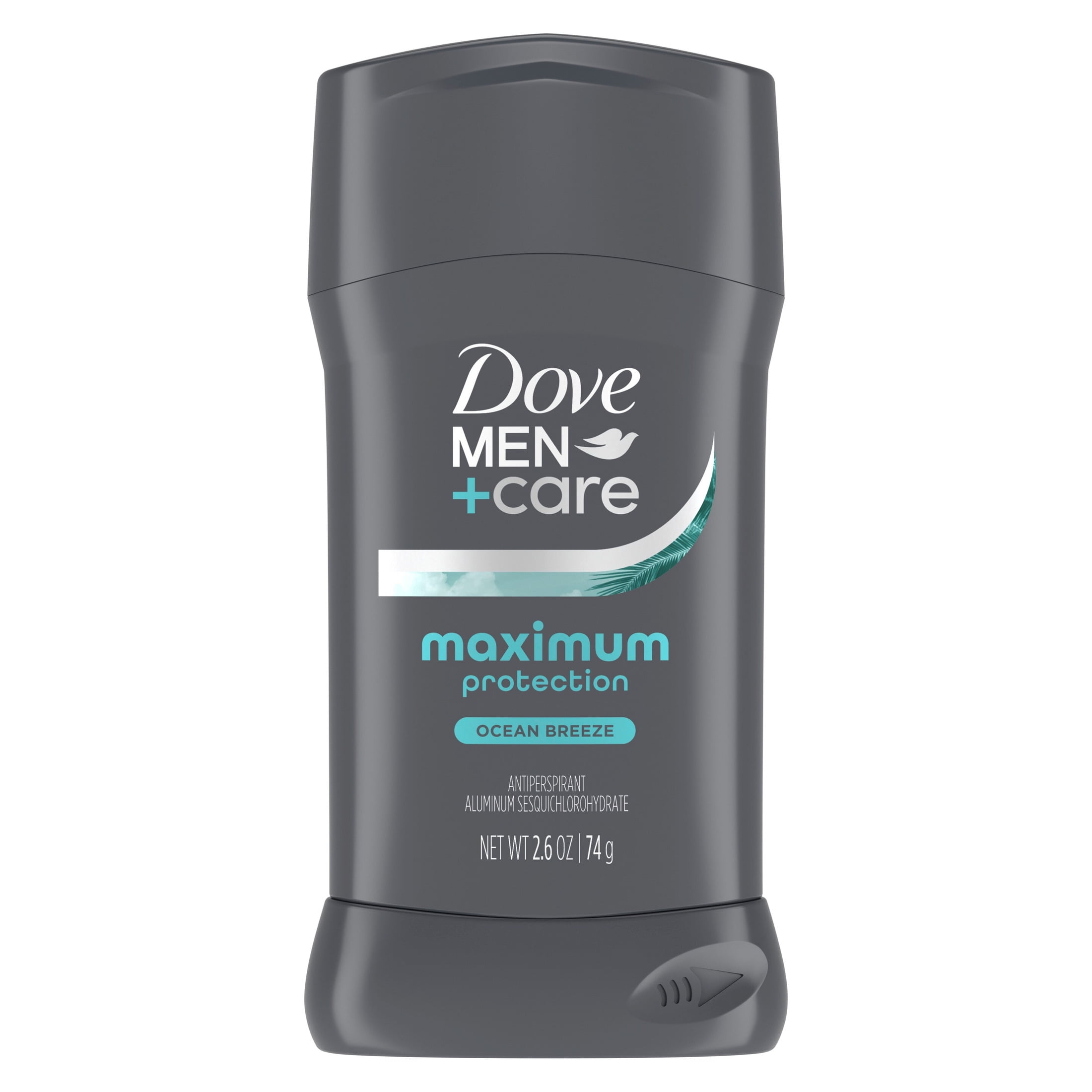 Dove Men+Care Invisible Solid Stick Maximum Protection Ocean Breeze 96-Hour Sweat Defense, 2.6 oz
