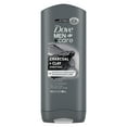 DOVE MEN + CARE Purifying Charcoal + Clay Body and Face Wash with 24