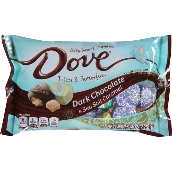 DOVE PROMISES Dark Chocolate Spring Easter Candy