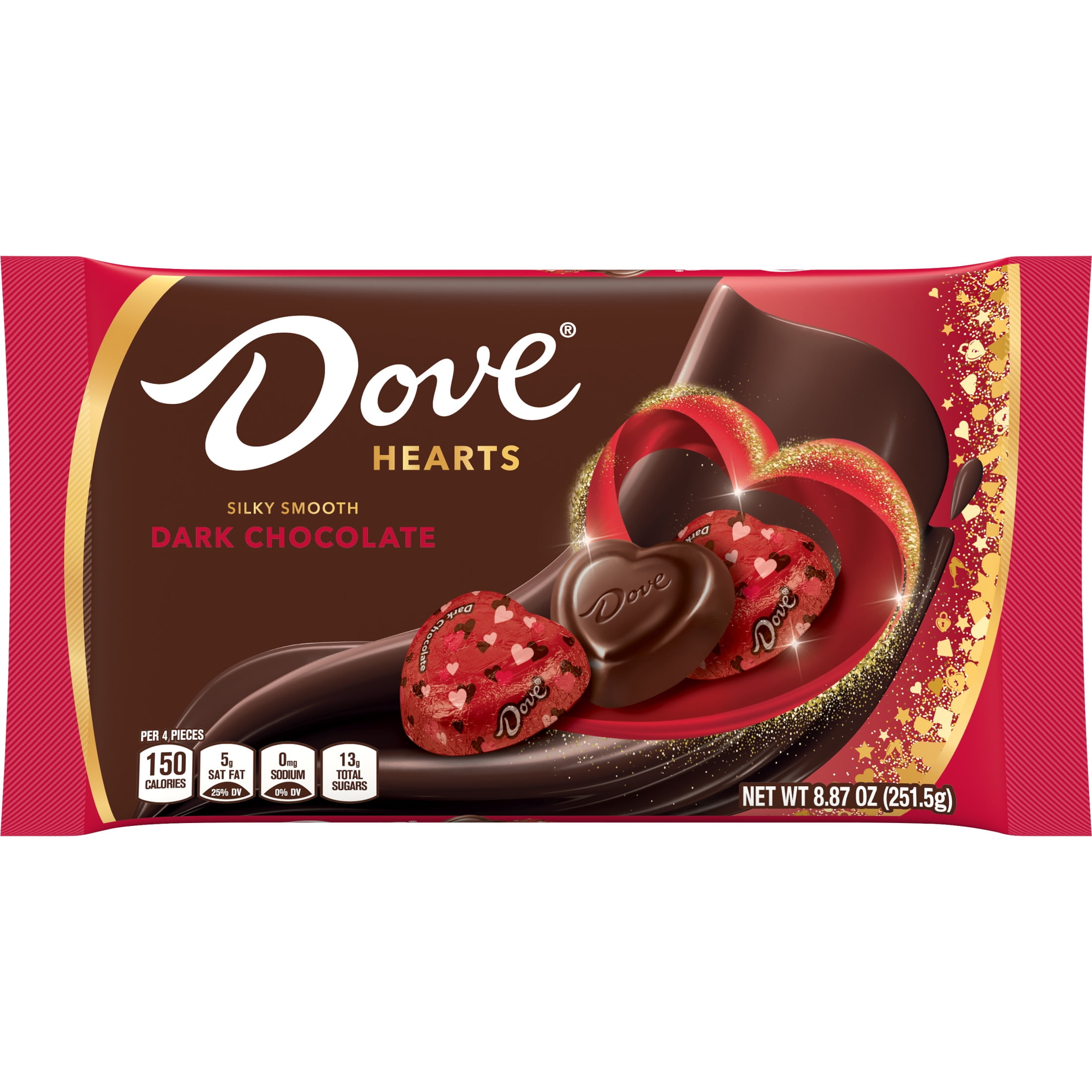Dove Promises Dark Chocolate Valentines Day Candy Gifts - 8.87 oz