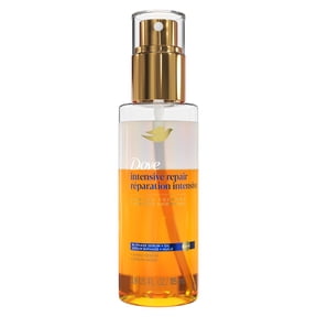 Dove Damage Therapy Intensive Repair Bi-Phase Serum + Oil Hair Spray With Amino Serum For Shine, Frizz Control, And Split Ends ,3.9 Fl oz