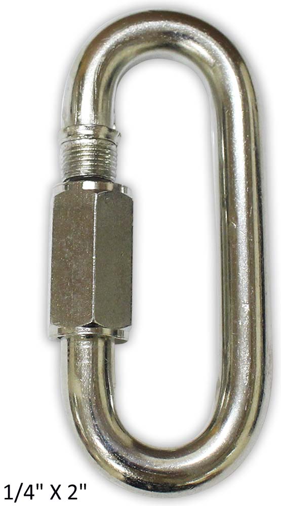 DOVETAIL (25-Pack) Quick Link | Your Trusty Rigging Companion | 5/16" (0.8 cm) | Zinc-Plated Finish for Durable and Easy Use | Suitable for Temporary and Permanent Attachments