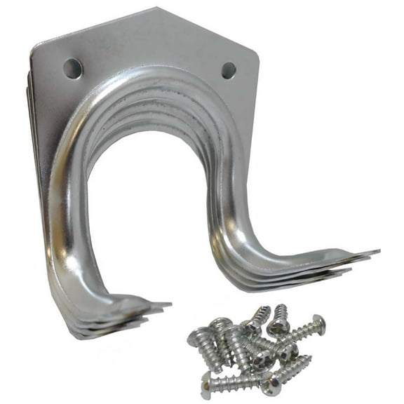 DOVETAIL 5 Piece Tool Hook Set | Zinc-Plated & Rust-Resistant | Ideal for Garage & Workshop Organization | Easy Installation with Included Hardware | Versatile Tool Hanging Solution