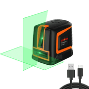 DOVOH Green Cross Line Laser Level with High Accuracy and Manual Mode,C2-120G