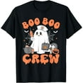 thumbnail image 1 of DOVU Boo Boo Crew Nurse Shirt Women Cute Ghost Hal.Low.Een Nursing T-Shirt Unisex S-5XL Hot Trending Shirt, Vintage Birthday Gift, 1 of 4