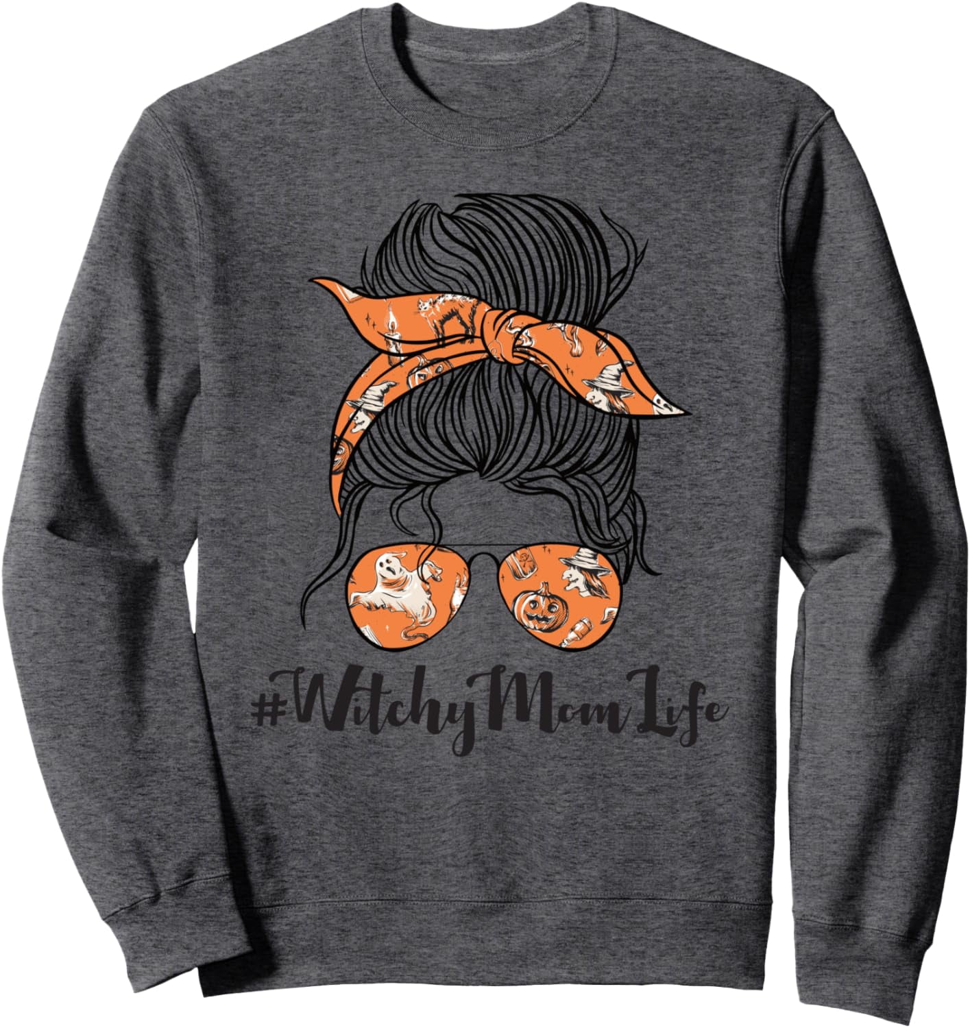 DOVU Hal.Low.Een Mom Messy Hair Mom Messy Bun Life Women Hal.Low.Een ...