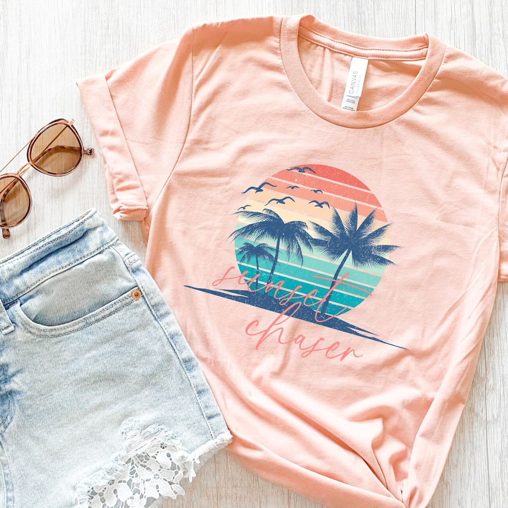 Sunset Tipis Long Sleeve Dress Shirt
