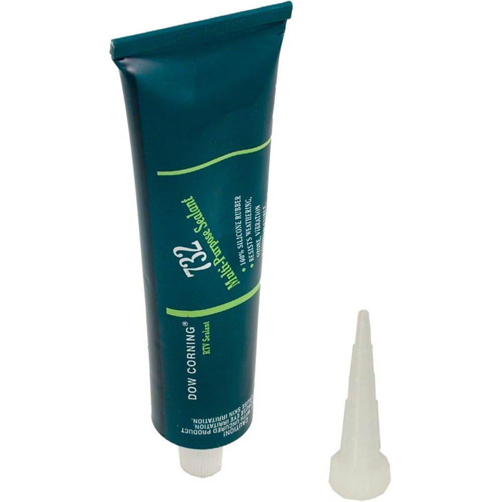 DOW 732, High Temp, RTV Sealer, 3oz Tube, Clear Silicone PLB103C ...