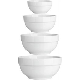 Winter Frost White 30-ounce Versa Meal Bowls, 4-pack