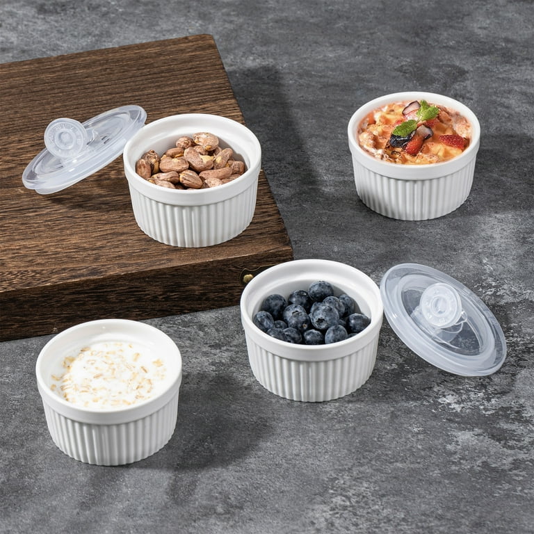 Ramekin set with lids hotsell