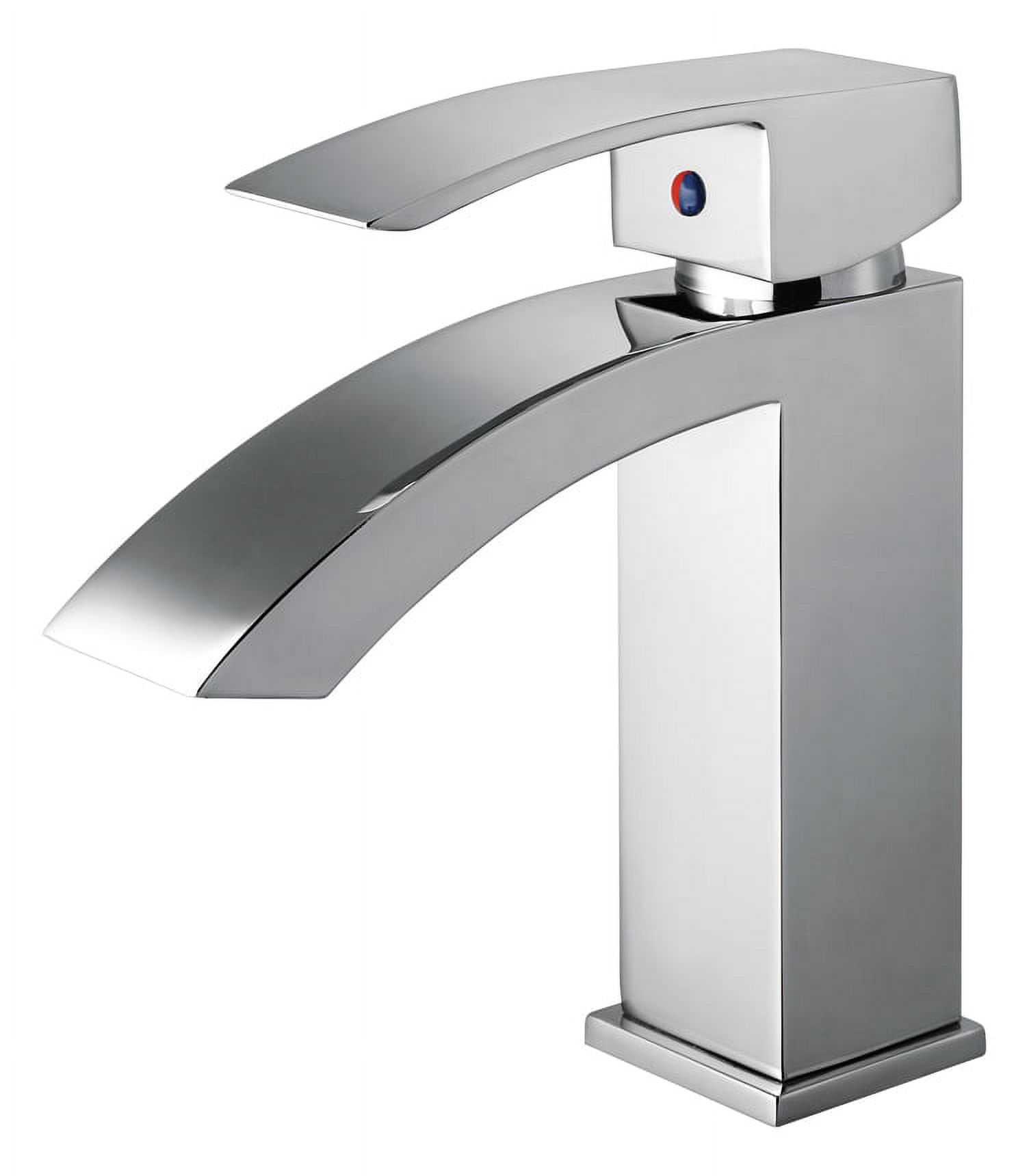 MR Direct 639 Vessel Sink Ensemble with a Chrome finish 718 faucet, popup drain, and sink ring