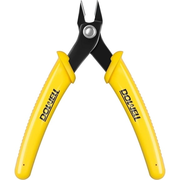 Dowell Micro Cutter, Flush Cut, Ideal Soft Wire Snips for Professional Cutting, 1 Piece