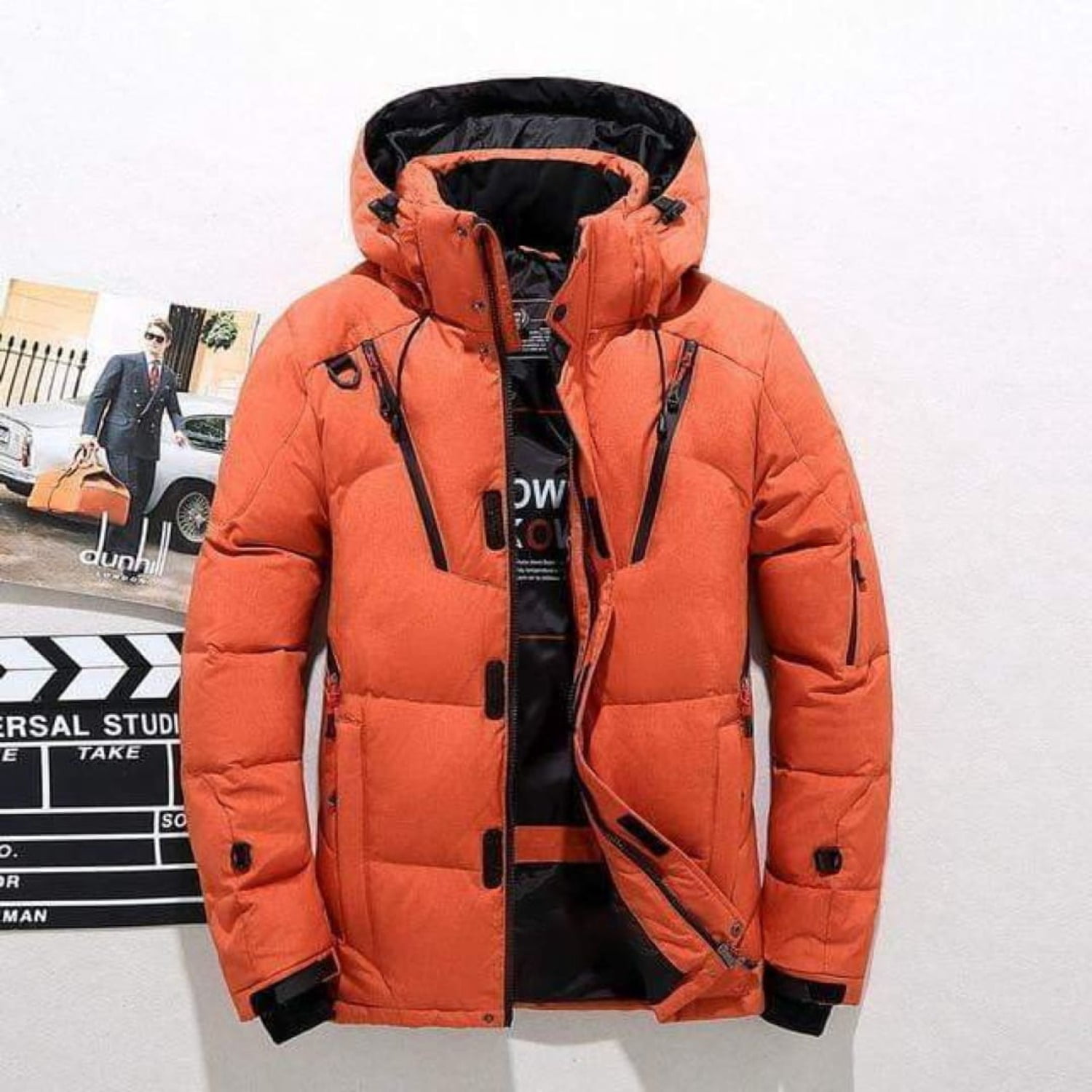 DOWN FKOW Duck Down Slim Parka - Walmart.com