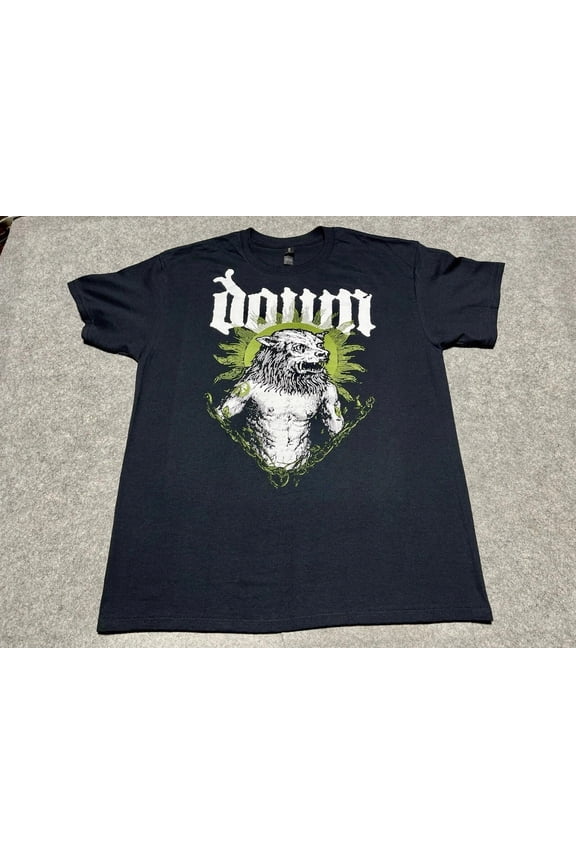 DOWN Phil Anselmo Band Reprinted Black cotton T Shirt Full Size S-5XL