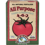 Down to Earth All Purpose Organic Fertilizer Mix - 4-6-2 Granules - 15 lbs   Outdoor & Indoor Plant Use, Easy Application