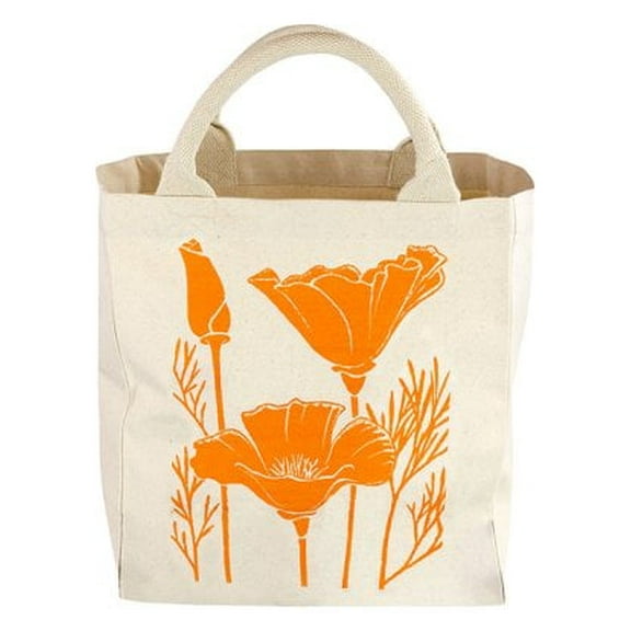 DOWN TO EARTH BASICS Farmers Tote Bag, Shopping bag With Pockets, Heavy Duty