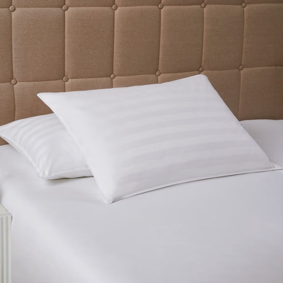 DOWNLITE Low Profile 250 TC 525 FP White Down Pillow - Stomach Sleepers Only Very Flat