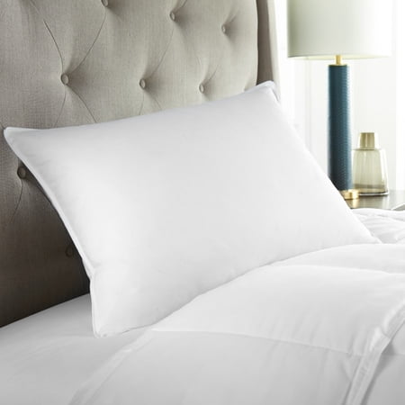 DOWNLITE Soft Density 230 TC 600 Fill Power White Goose Down Hotel Pillow.