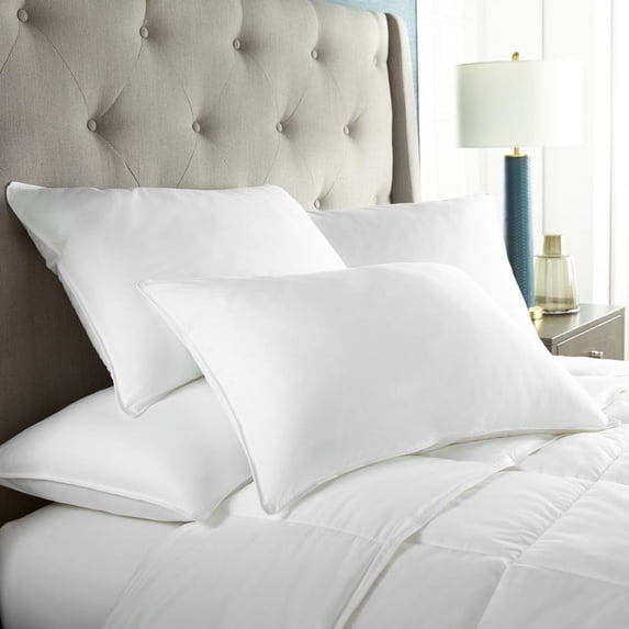 DOWNLITE Soft/Medium Density 230 TC Value 4 Pack Pillows.