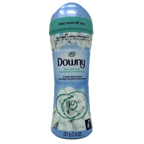 DOWNY Cool Cotton In-Wash Scent Booster, 7.8Oz
