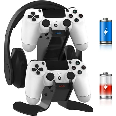 DOYO PS4 Controller Charger Staton,Charging Dock Video Game Accessories for Sony PlayStation 4 Controllers