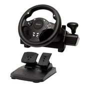 DOYO Racing Wheel for PC, PS3, PS4, Xbox One, Switch – 270° Steering Wheel with Pedals, Dual Vibration, Gear Shifter – R270