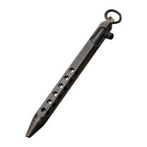 DOYOUNG Handmade Solid Brass Gel Pen Retro Portable EDC Pocket Pen Hexagonal Bolt Type