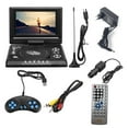 thumbnail image 1 of DOYOUNG Portable DVD Player 7'' Screen Screen Rotatable for w/ Remote Controller Game Pa, 1 of 9