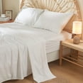 thumbnail image 1 of DOZ Long Staple Cotton Sheet Set, Soft Sateen Weave, Smooth, Breathable, Cooling, Durable, 1 of 11
