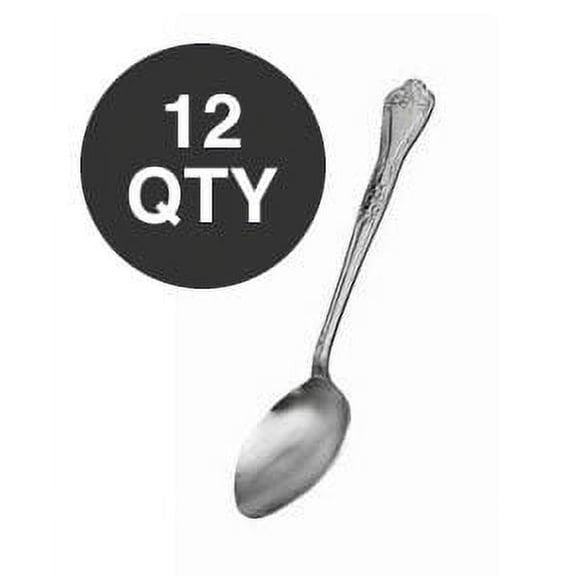 DOZEN 11" CROWN SOLID SPOON - WHOLESALE QTY